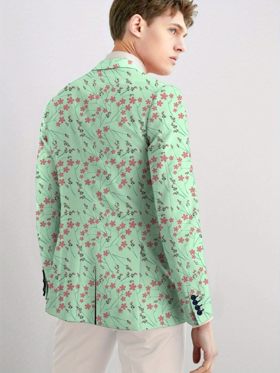 Men's casual American style blazer by SHOWLU FASHION, slim fit with lapel, suitable for young fashion enthusiasts.