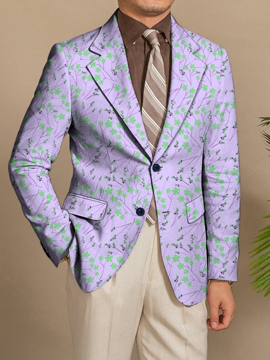 SHOWLU FASHION men's casual American style blazer with skinny fit and lapel, suitable for young fashion enthusiasts.