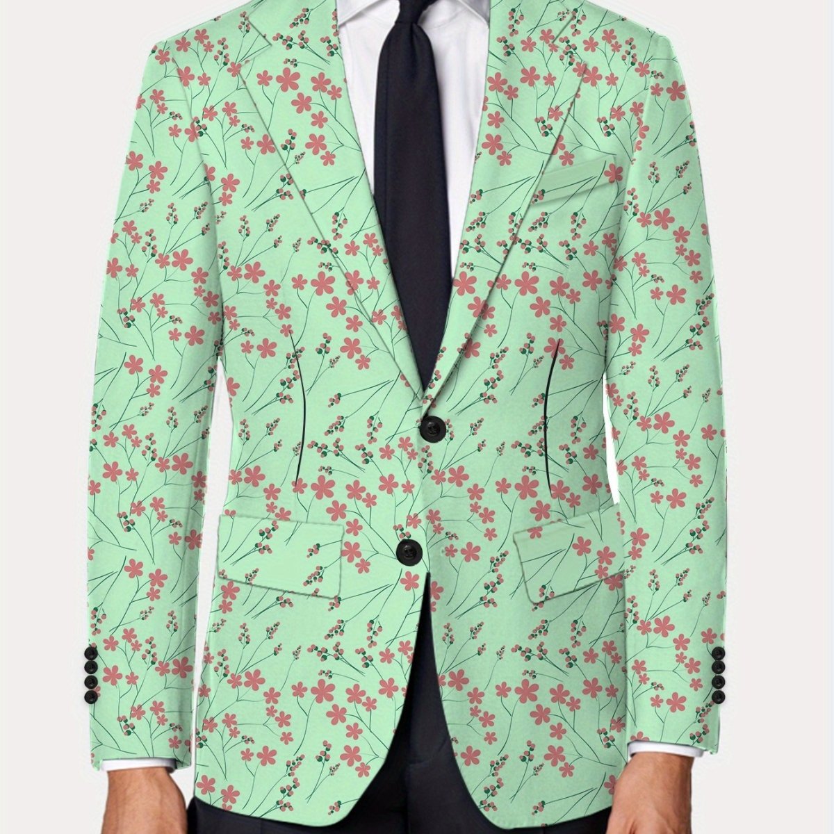 SHOWLU FASHION men's casual American style blazer with skinny fit and lapel, perfect for young fashion enthusiasts.