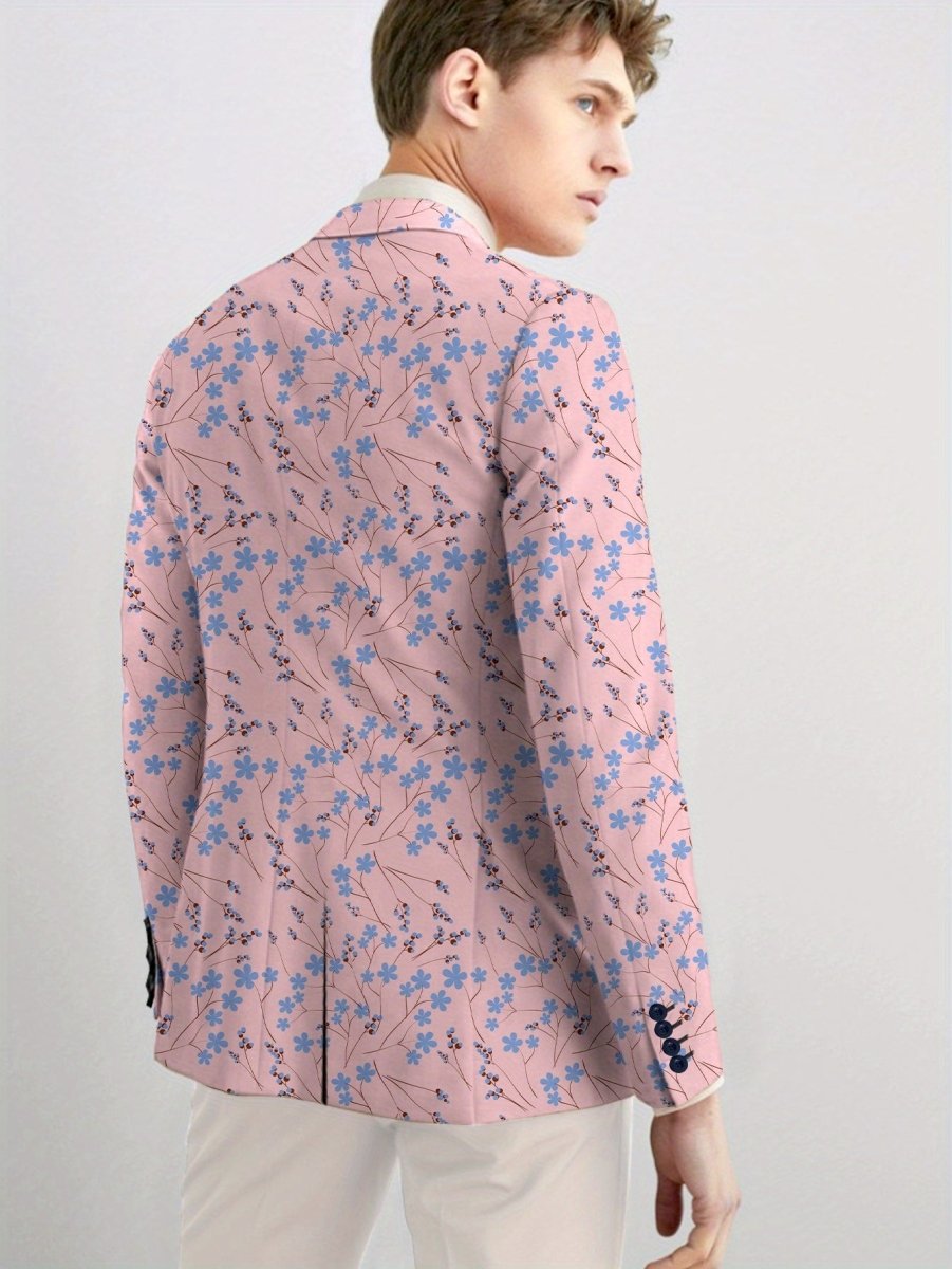 SHOWLU FASHION men's American-style casual blazer with skinny fit and lapel, suitable for young fashion enthusiasts.