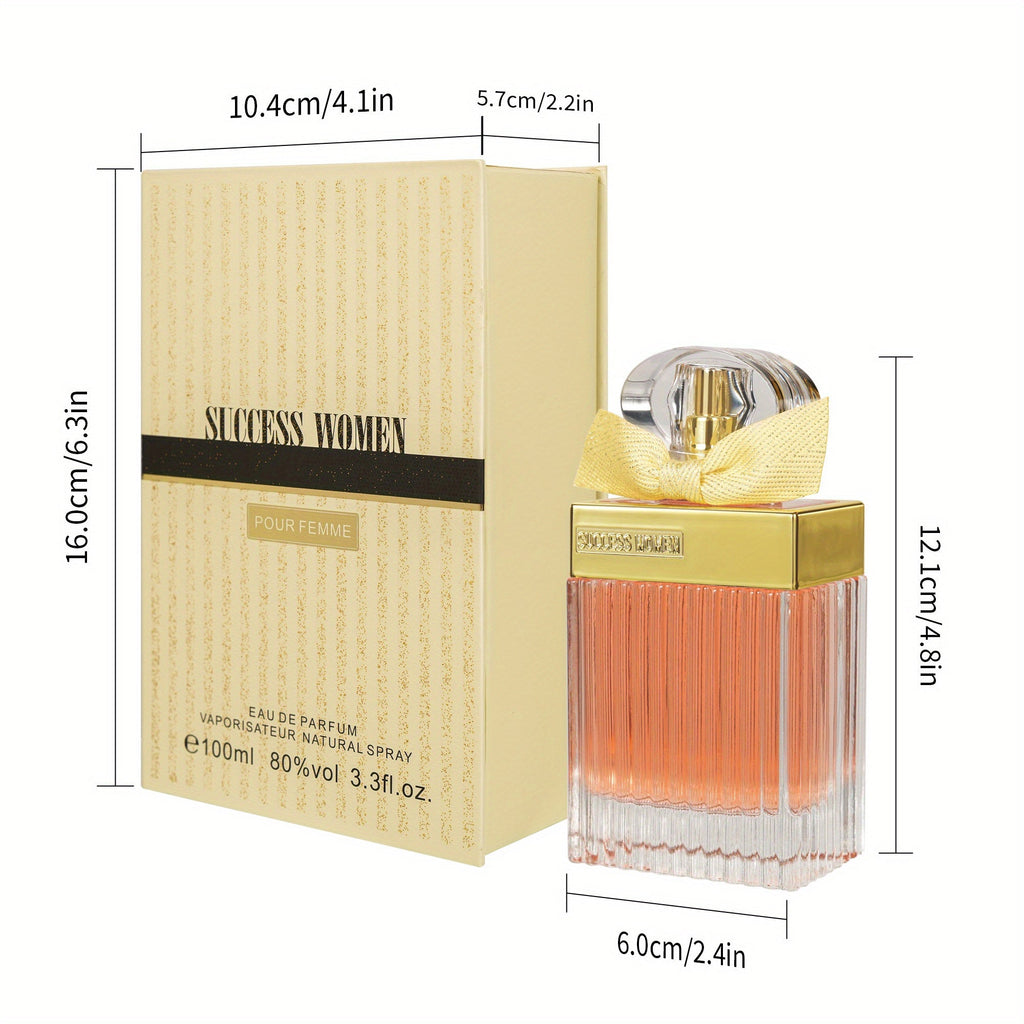 SHOWLU FASHION Women's Floral Citrus Perfume bottle with jasmine and musk notes, 1.7oz, elegant fragrance packaging