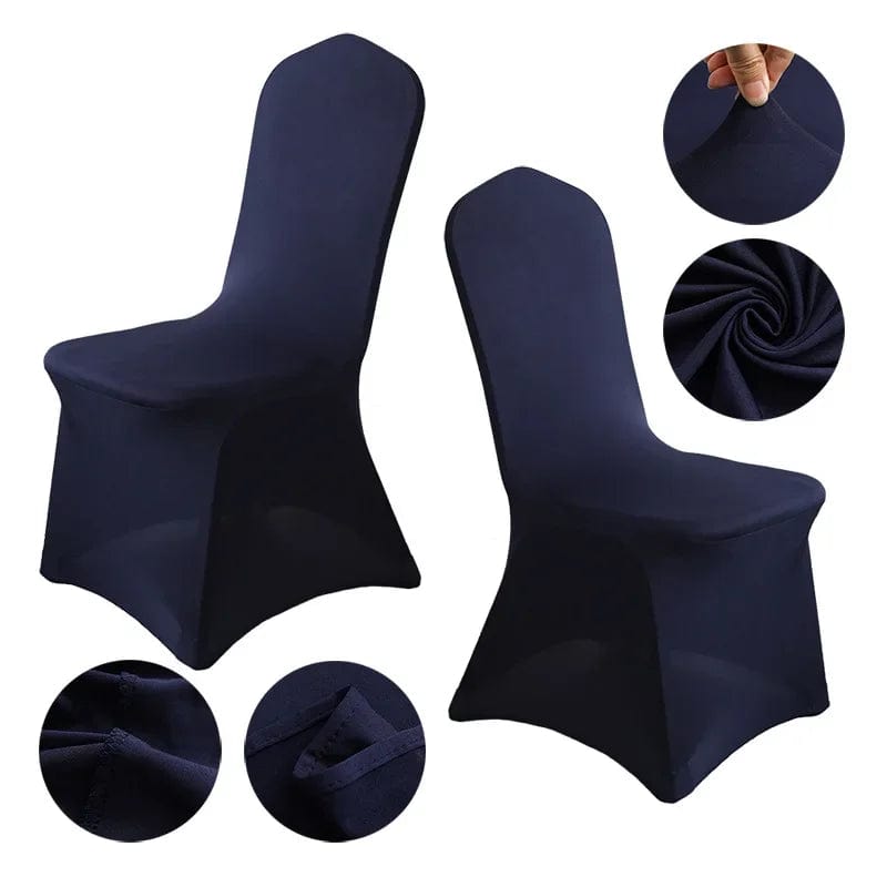 Chair Cover Spandex Wedding Universal Stretch Elastic Birthday Party Hotel Banquet Dining Room Washable Thick Quality - SHOWLU FASHION STORE