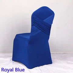 Chair Covers Wedding Decoration Spandex Universal Two Cross Swag Back Luxury Design Nice Birthday Party Hotel On Sale - SHOWLU FASHION STORE