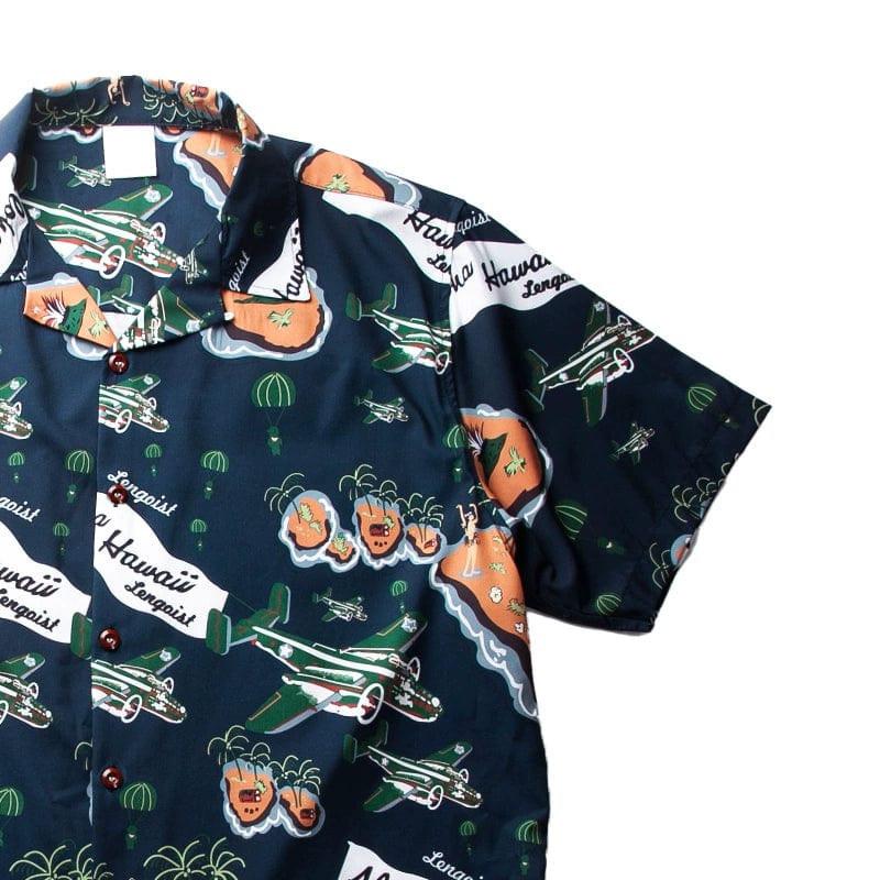 Chic Two - Tone Summer Shirt - SHOWLU FASHION STORE