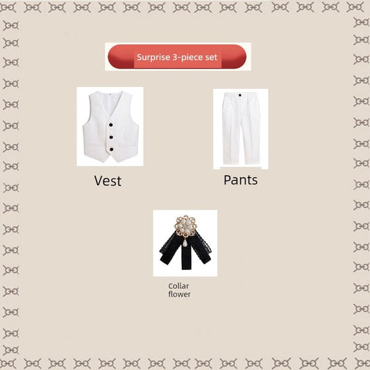 Children's Costume British Handsome Host Suit - SHOWLU FASHION STORE