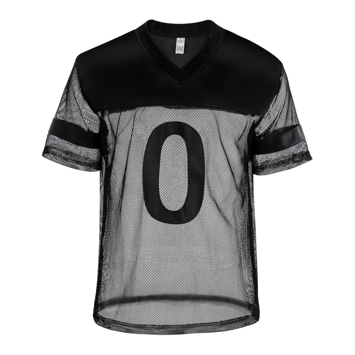 Clever-MenMode men's PU leather fishnet T-shirt with short sleeves, see-through mesh clubwear top by SHOWLU FASHION STORE