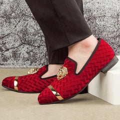 Comfortable Men's Business Loafers, Flat Party Shoes for Easy Wear - SHOWLU FASHION STORE
