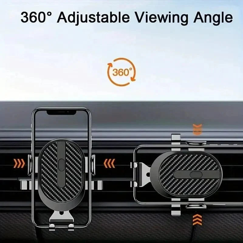 Showlu Sucker Car Phone Holder with adjustable suction cup mount, securing smartphones in vehicles for easy access and hands-free use.