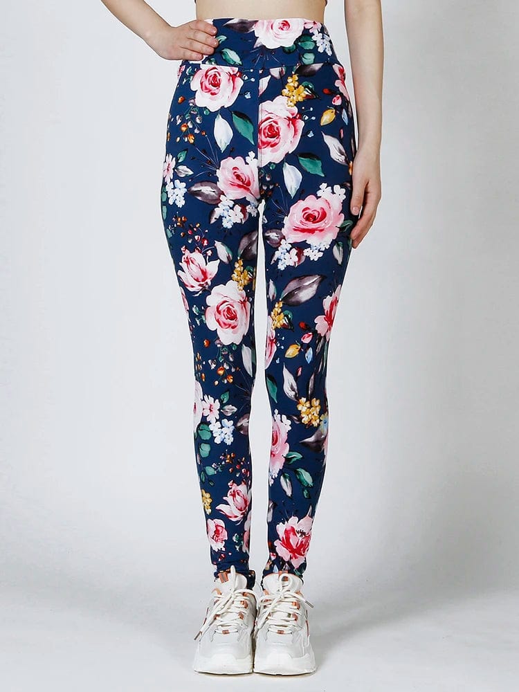 CUHAKCI High Waist Leggings Sportwear Workout Women Jeggings Elastic Pants Leopard Summer Printed Stripe Sexy Fitness Leggins - SHOWLU FASHION STORE