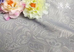Custom Made Groomsmen White Pattern Groom Tuxedos Shawl Lapel Men Suits 2 Pieces Wedding Best Man ( Jacket+Pants+Tie ) C922 - SHOWLU FASHION STORE