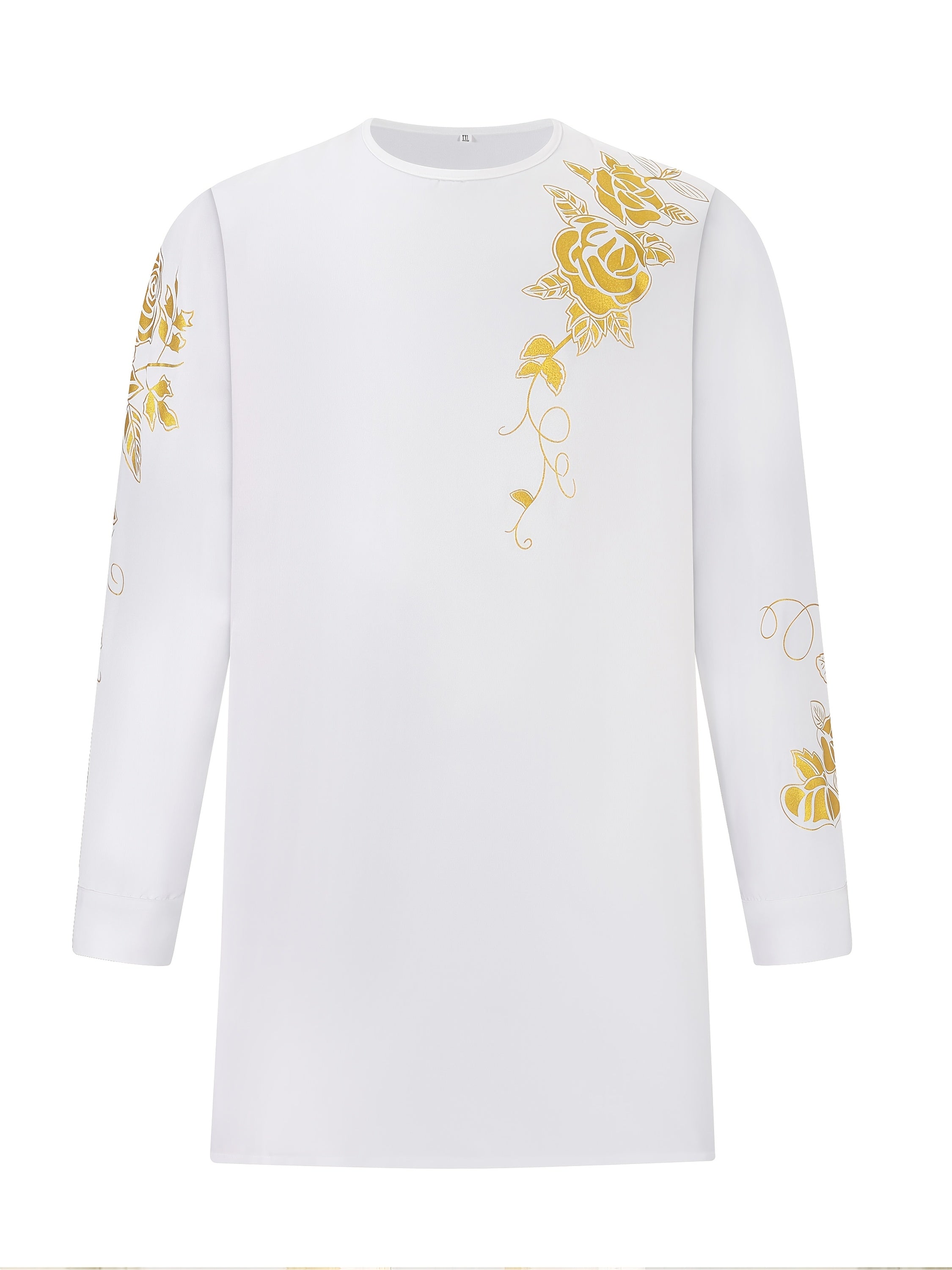 SHOWLU FASHION men's geometric hot stamping pajama set made of 100% polyester, featuring bold patterns and comfortable fit.