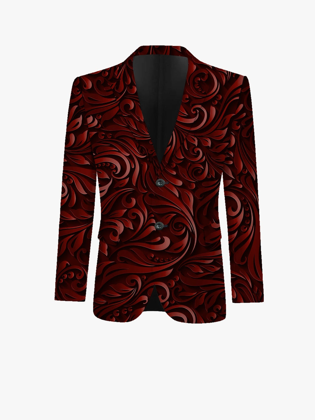 SHOWLU FASHION men's casual skinny fit polyester 2-piece suit, featuring a tailored blazer and matching pants.