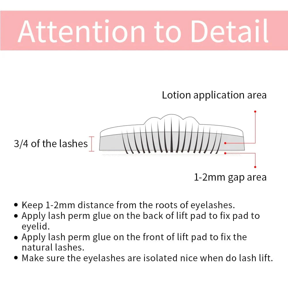 ICONSIGN Lash Lift Kit by Showlu Fashion Store with eye pads, professional eyelash perming set for long-lasting, lifted eyelashes.
