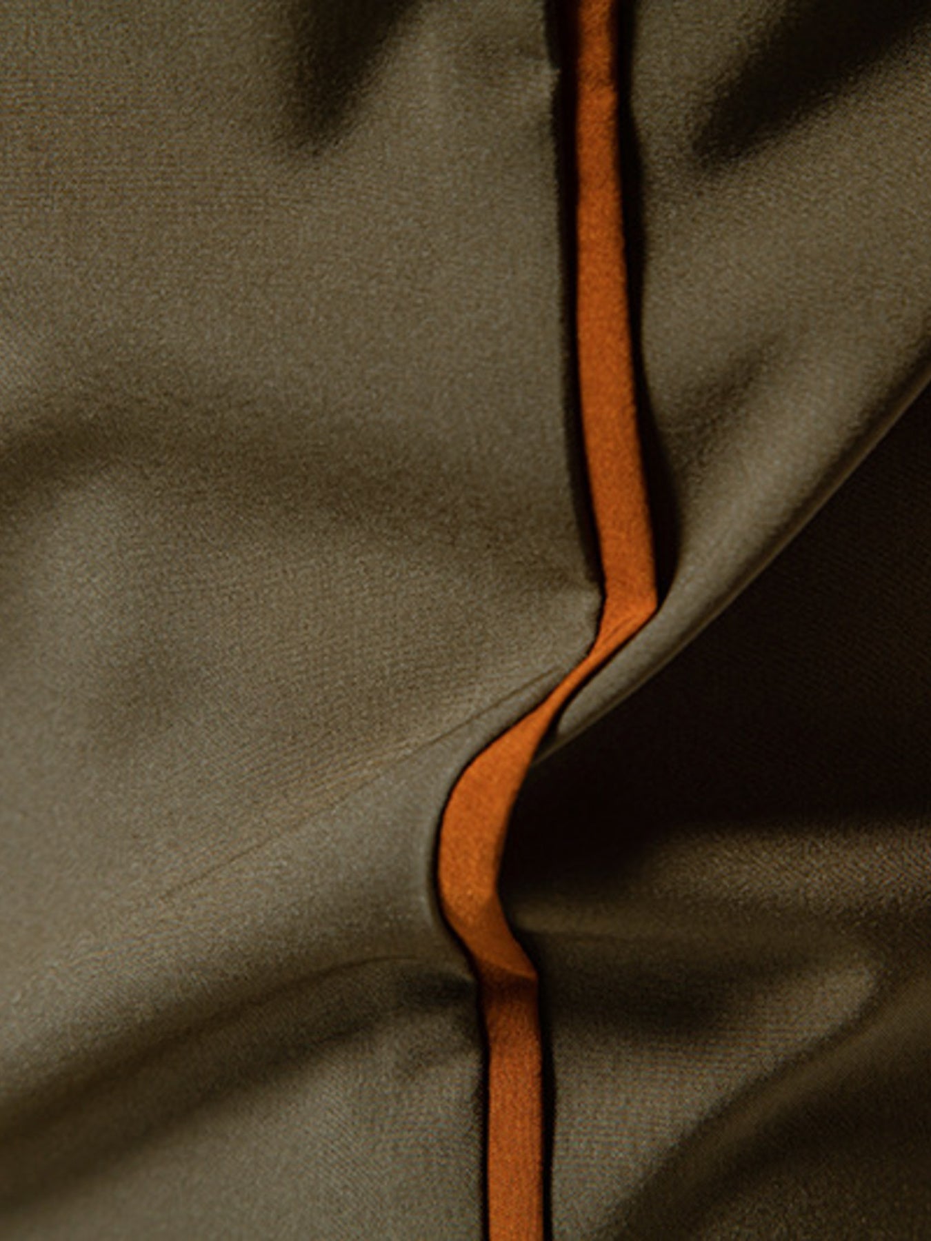 Men's contrast trim button-down shirt by Trendsi, featuring a classic collar and long sleeves with stylish contrast details.