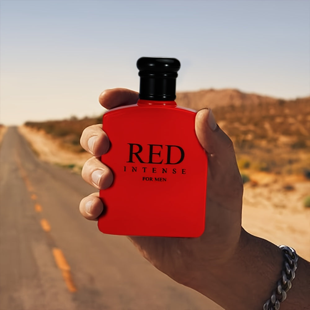 SHOWLU FASHION Men's Woody & Spicy Citrus Eau De Toilette bottle with a sleek design and vibrant citrus accents.