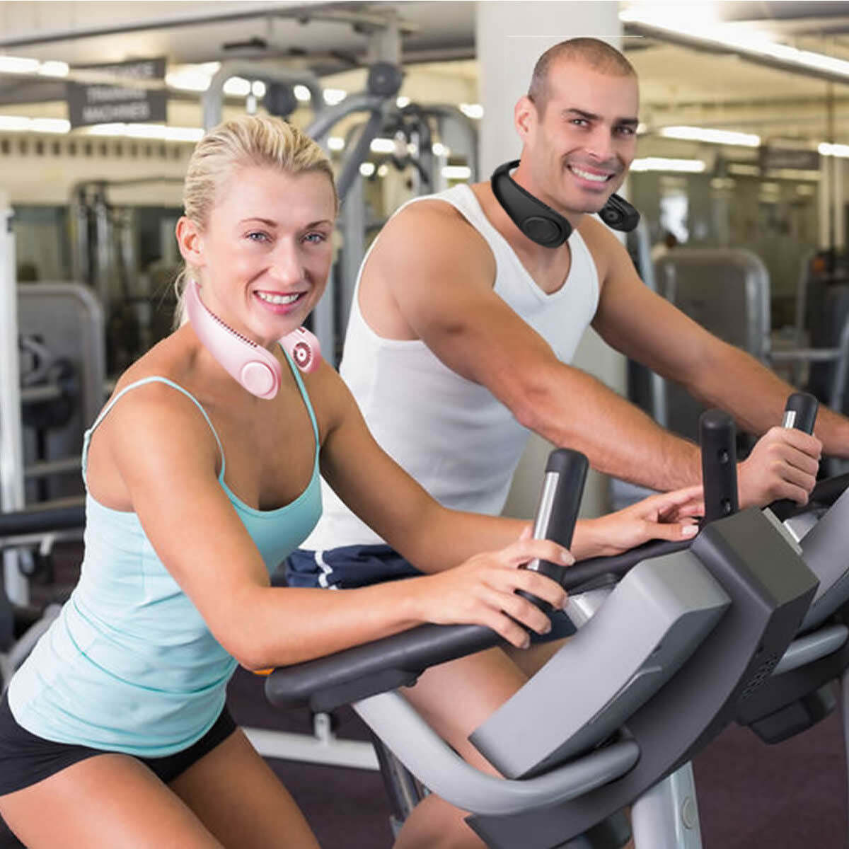 Easy Breezy Hands - Free Neck Fan - SHOWLU FASHION STORE