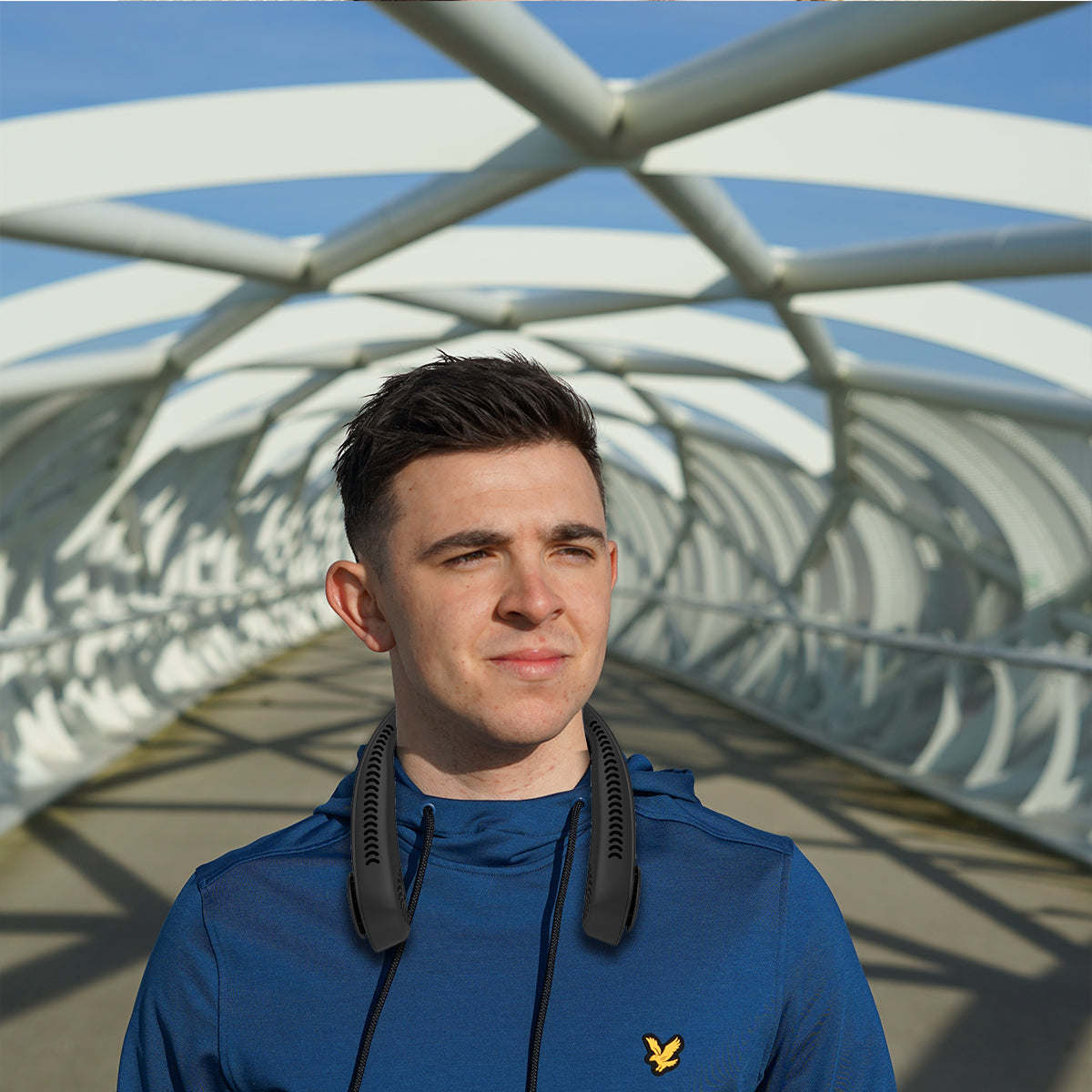 Easy Breezy Hands - Free Neck Fan - SHOWLU FASHION STORE