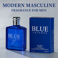 SHOWLU Men's Aquatic Eau De Toilette spray bottle, 3.4oz, with sleek design and clear labeling, perfect for long-lasting freshness.
