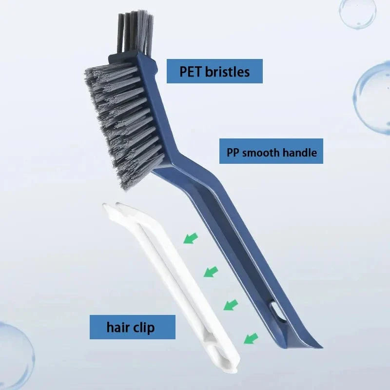 Showlu 2-in-1 floor and corner cleaning brush from SHOWLU FASHION STORE, ideal for bathroom, floor, and tile cleaning.