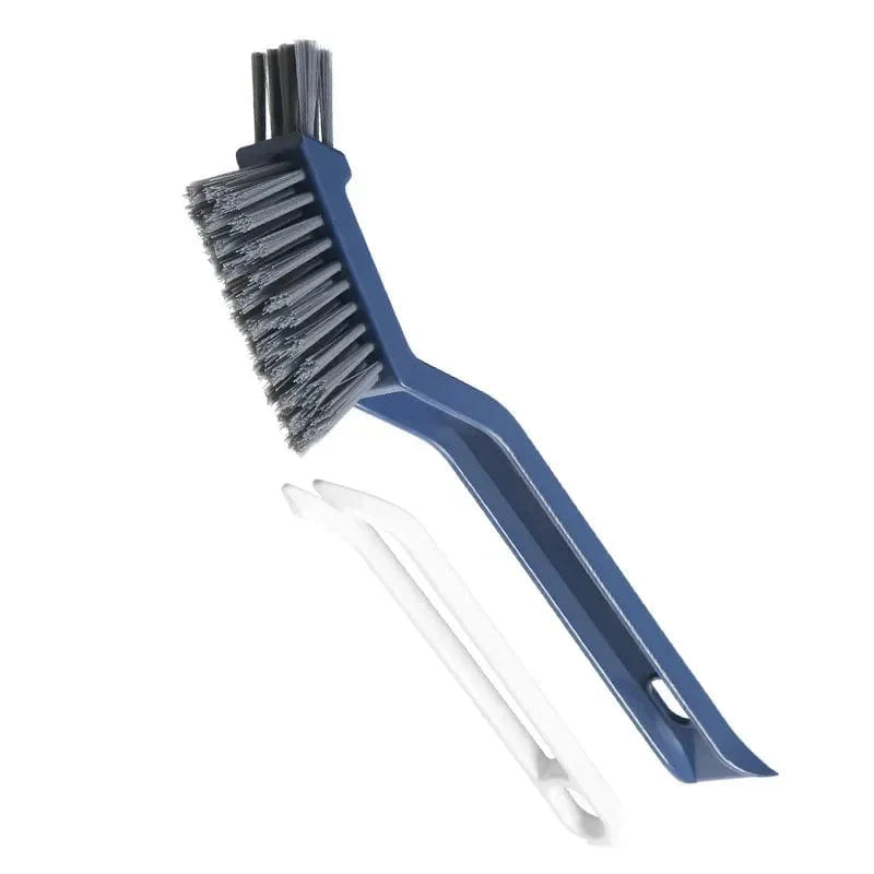 Showlu 2-in-1 floor gap cleaning brush for corners and tiles, versatile bathroom and floor cleaning tool by SHOWLU FASHION STORE
