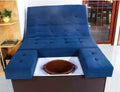 SHOWLU Electric Massage Couch with all-steel frame, multifunctional facial bed ideal for beauty salons, health clubs, and foot massage.