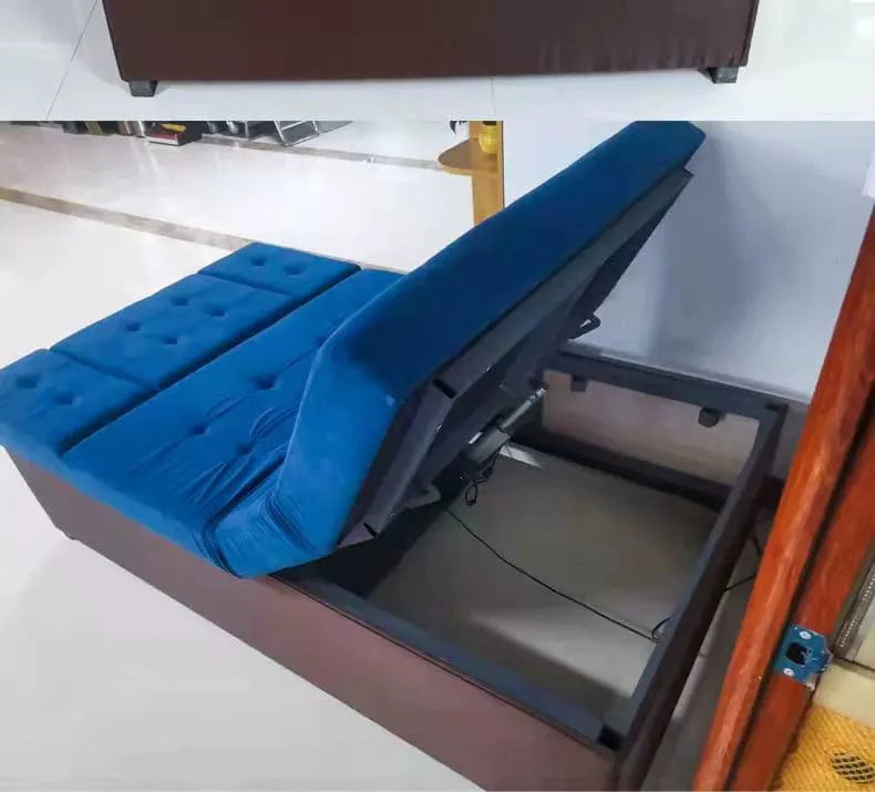 All-steel frame SHOWLU Electric Massage Couch, multifunctional facial and pedicure bed for beauty salons and health clinics.