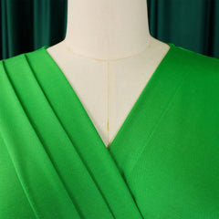 Elegant Office Dresses for Women V Neck Short Sleeve Belt Waisted Straight Mid Calf Formal Female Business Work Wear Dress Midi - SHOWLU FASHION STORE