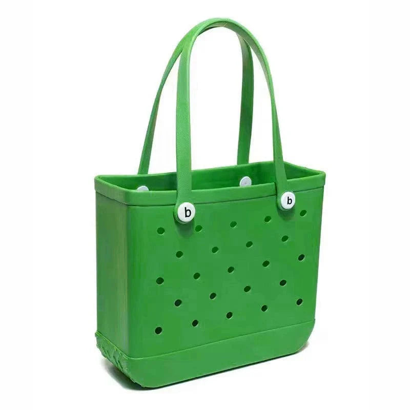 Large Showlu Fashion EVA print pet beach bag featuring outdoor and trendy tote design, perfect for carrying pet essentials in style.
