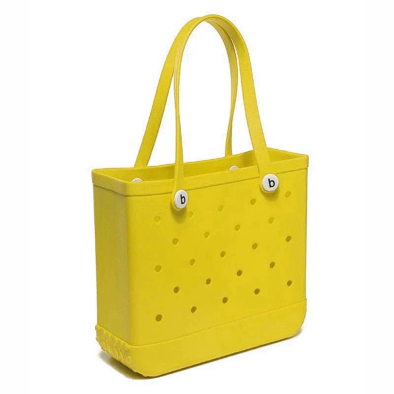 Large Showlu Fashion EVA Print Pet Beach Bag with colorful outdoor pet design, spacious tote for beach and outdoor activities.