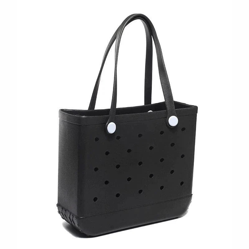 Large Showlu Fashion EVA print pet beach bag with colorful outdoor design, spacious tote for carrying essentials.