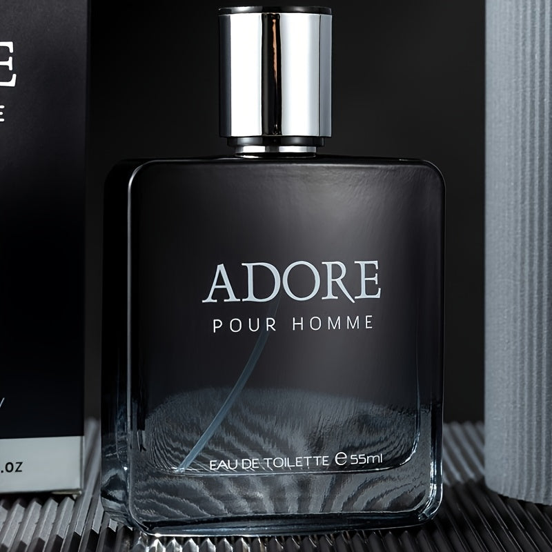 1.86oz Men'S Eau De Toilette, Aquatic Wood Tone Lasting Fragrance Perfect For Dating Explore A Modern Men'S Fragrance With Citrus Jasmine As The Base, Exuding Confidence Charm The Best Gift For A Boy SHOWLU FASHION STORE