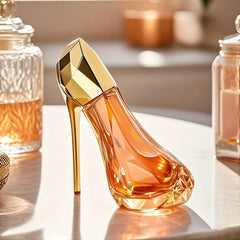 Musk & Woody High Heel Fragrance, Contrasting Warm/Cool Notes, Perfect for Dates & Parties