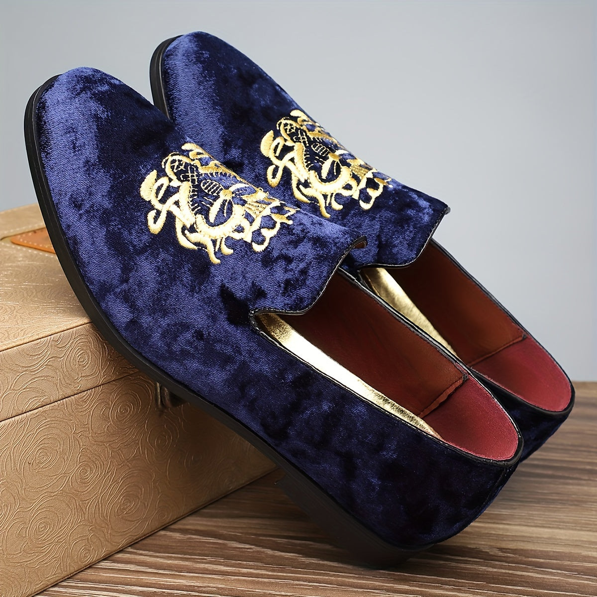 SHOWLU FASHION casual loafers in solid color, low top slip-on shoes with a sleek design and comfortable fit.