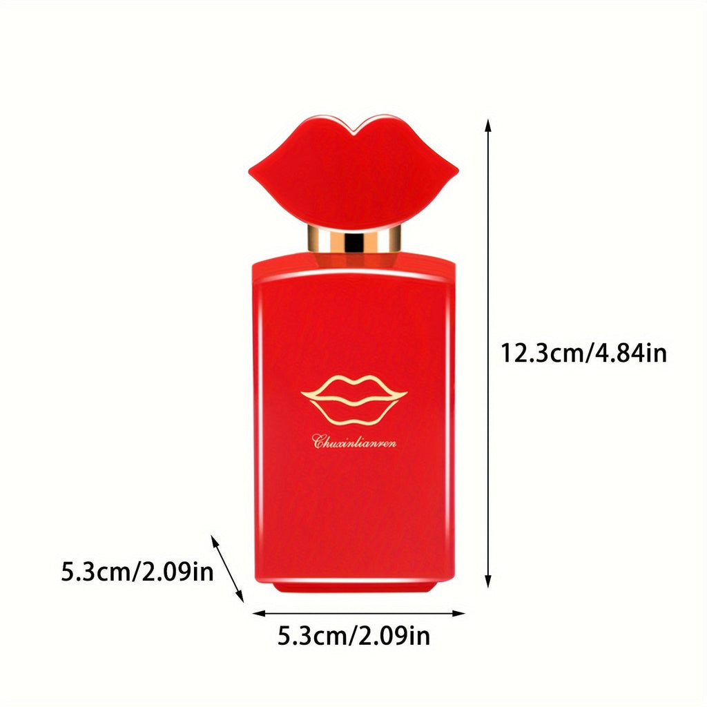 LC&HP Red Door women's Eau De Parfum bottle with floral fragrance, 3.4 oz, showcasing elegant red door design and perfume spray