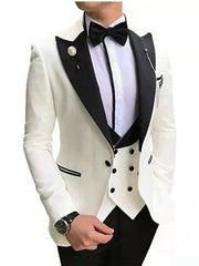 Fancy Men's Wedding Slim - Fit Korean Style Suit - SHOWLU FASHION STORE