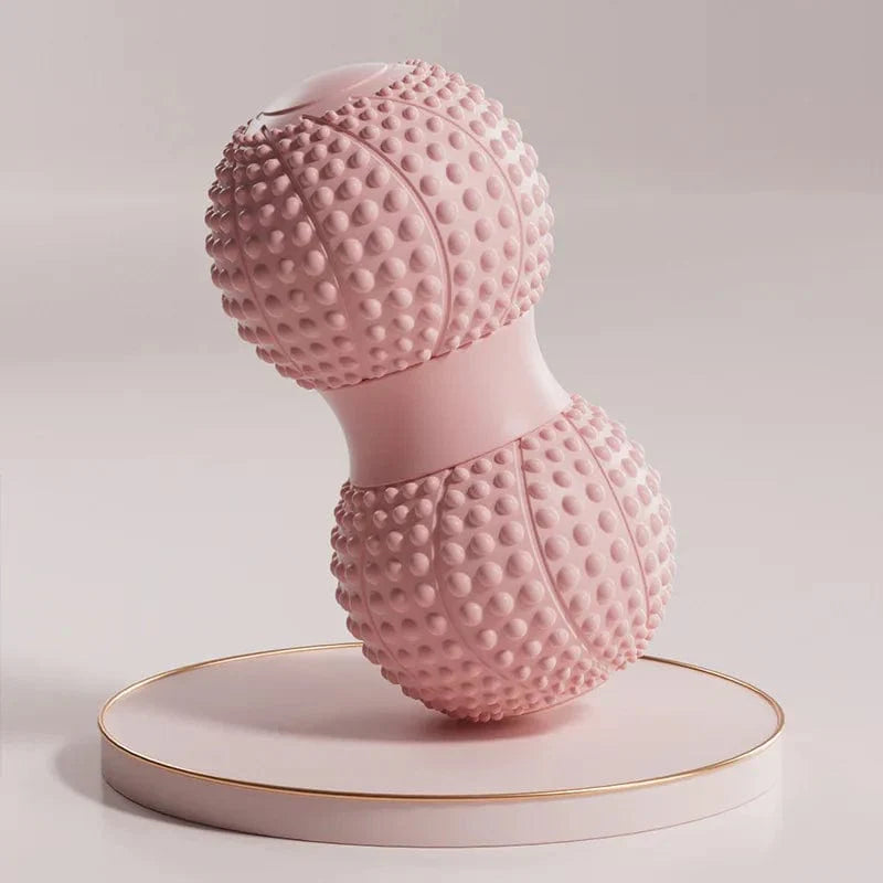 SHOWLU FASHION STORE Iqtemot Peanut Fascia Ball, TPE muscle massage roller for back, neck, and foot fascia relief and muscle relaxation.
