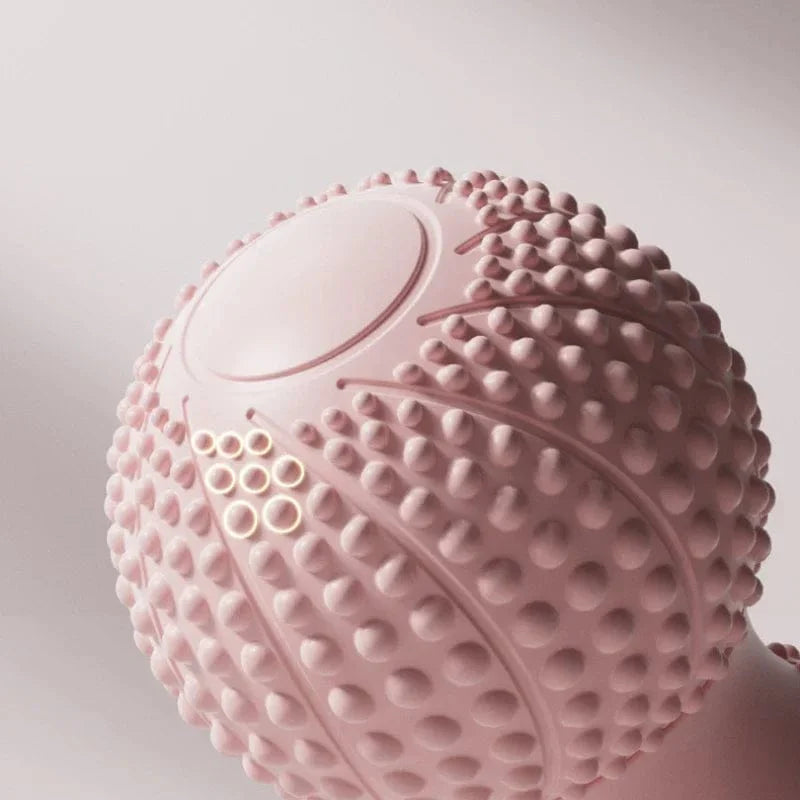 SHOWLU FASHION STORE Iqtemot Peanut Fascia Ball TPE massage roller for back, neck, and muscle relaxation, relieving fatigue and fascia tension.