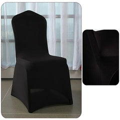 Fashion Brief Solid Chair Covers Spandex Stretchy Slip Cover Wedding Banquet Dining Chair Covers Party Kitchen Seat Covers - SHOWLU FASHION STORE