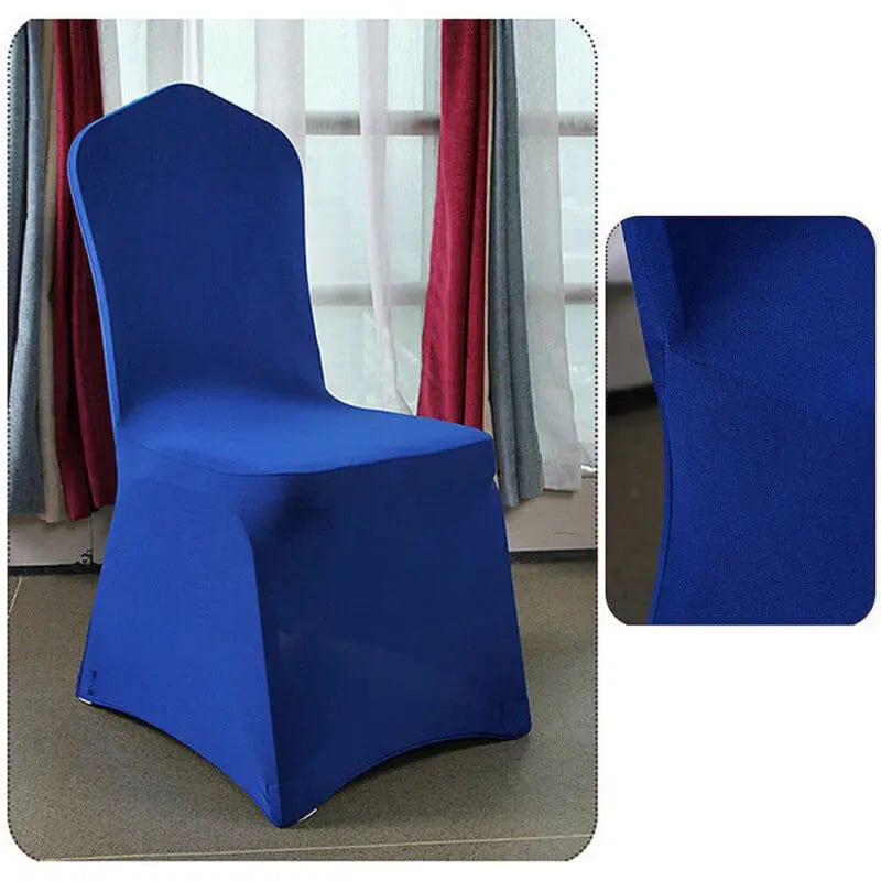 Fashion Brief Solid Chair Covers Spandex Stretchy Slip Cover Wedding Banquet Dining Chair Covers Party Kitchen Seat Covers - SHOWLU FASHION STORE