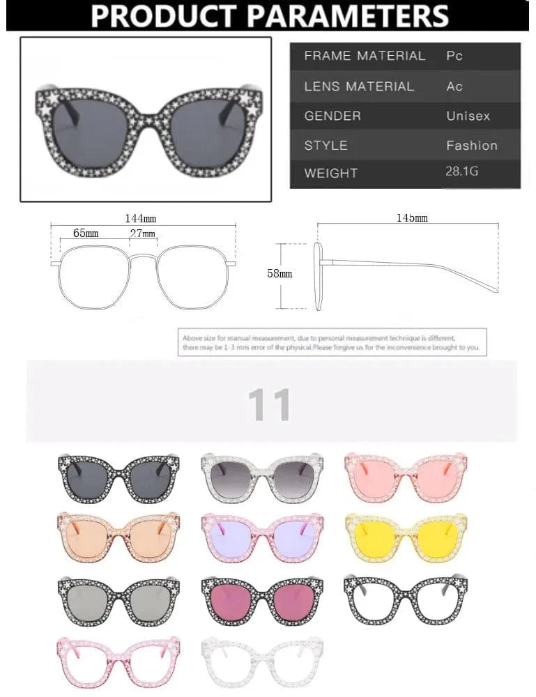Retro cat eye sunglasses for women by Heevoo, vintage UV400 fashion eyewear with a square, designer-inspired style.