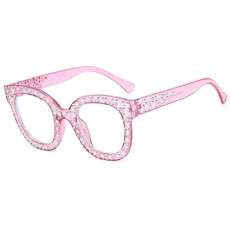 Retro cat eye sunglasses for women by Showlu Fashion, vintage UV400 punk eyewear with square frame and stylish design