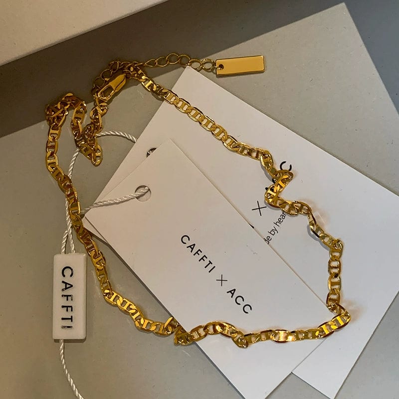 Fashion Turquoise Star Moon Necklace Women's Light Luxury Minority Vintage Gold Coin Non - Fading Pendant Twin Clavicle Necklace - SHOWLU FASHION STORE