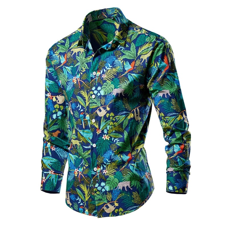 Marvel Venom slim-fit long sleeve shirt with pointed collar, 100% cotton, stylish and versatile for casual wear.
