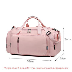 Fitness Gym Travel Bag Sports Handbag Women Men Dry Wet Shoes Pocket Single Shoulder Crossbody Swimming Yoga Backpack Duffel Bag - SHOWLU FASHION STORE