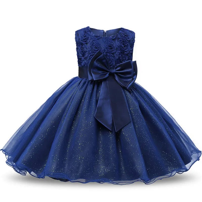 Showlu Fashion flower girl dress for wedding and parties, lace ball gown for girls aged 3-8, perfect for special occasions.