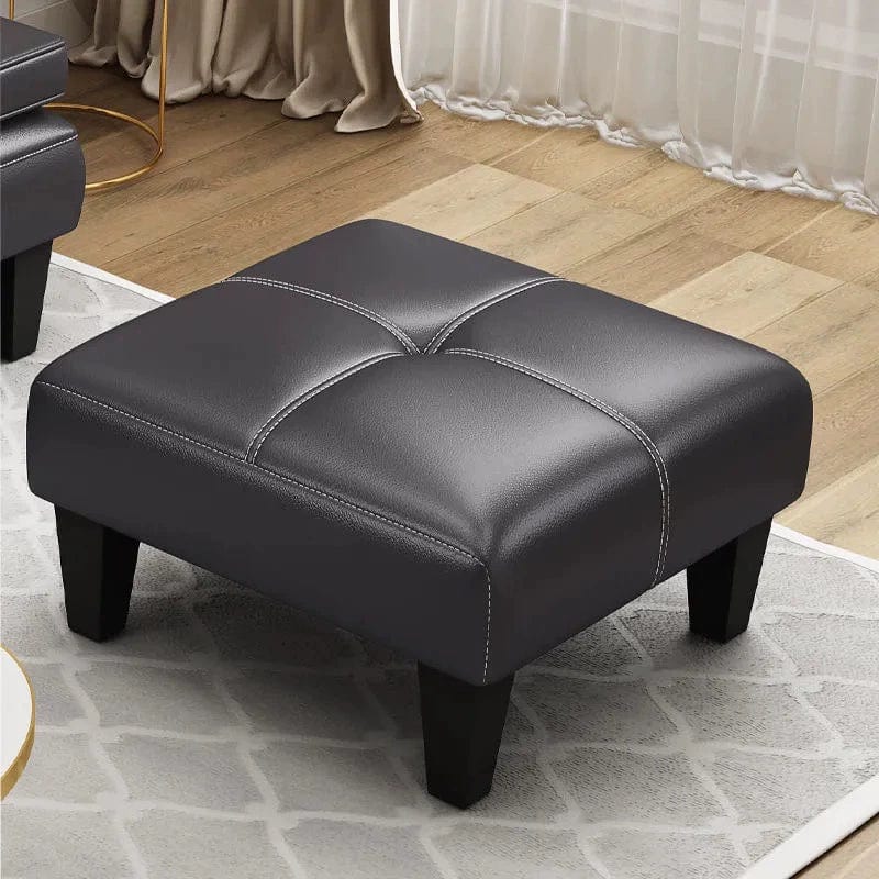 Mansfield foldable leather sofa bed by SHOWLU FASHION, modern pine wood frame, versatile for small apartments and living rooms.
