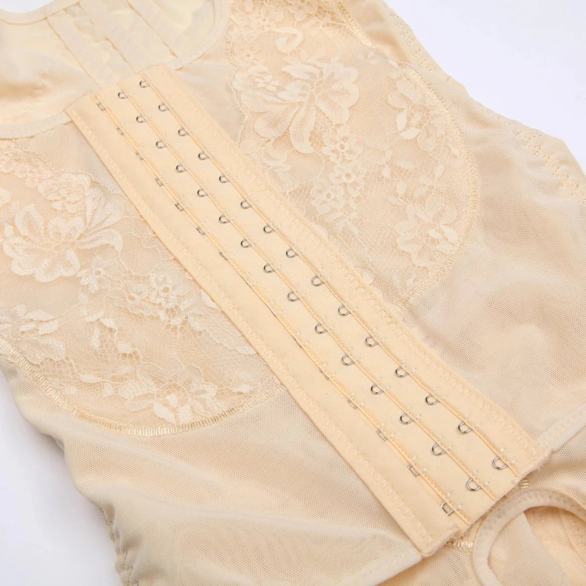 Gleeful Lotus full body shapewear by Showlu Fashion, seamless women's bodysuit with firm control, slimming waist and shaping butt.