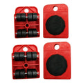 SHOWLU Heavy Duty Furniture Moving Roller Set with four wheels, designed for lifting and transporting heavy furniture up to 300kg.