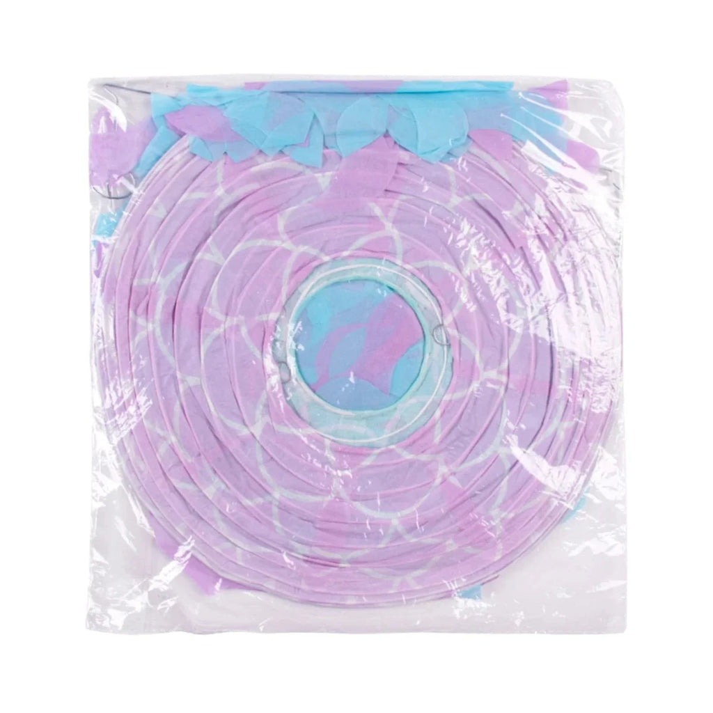 Gradient jellyfish paper lanterns for mermaid-themed ocean birthdays and weddings, hanging ocean decor by WEIGAO.
