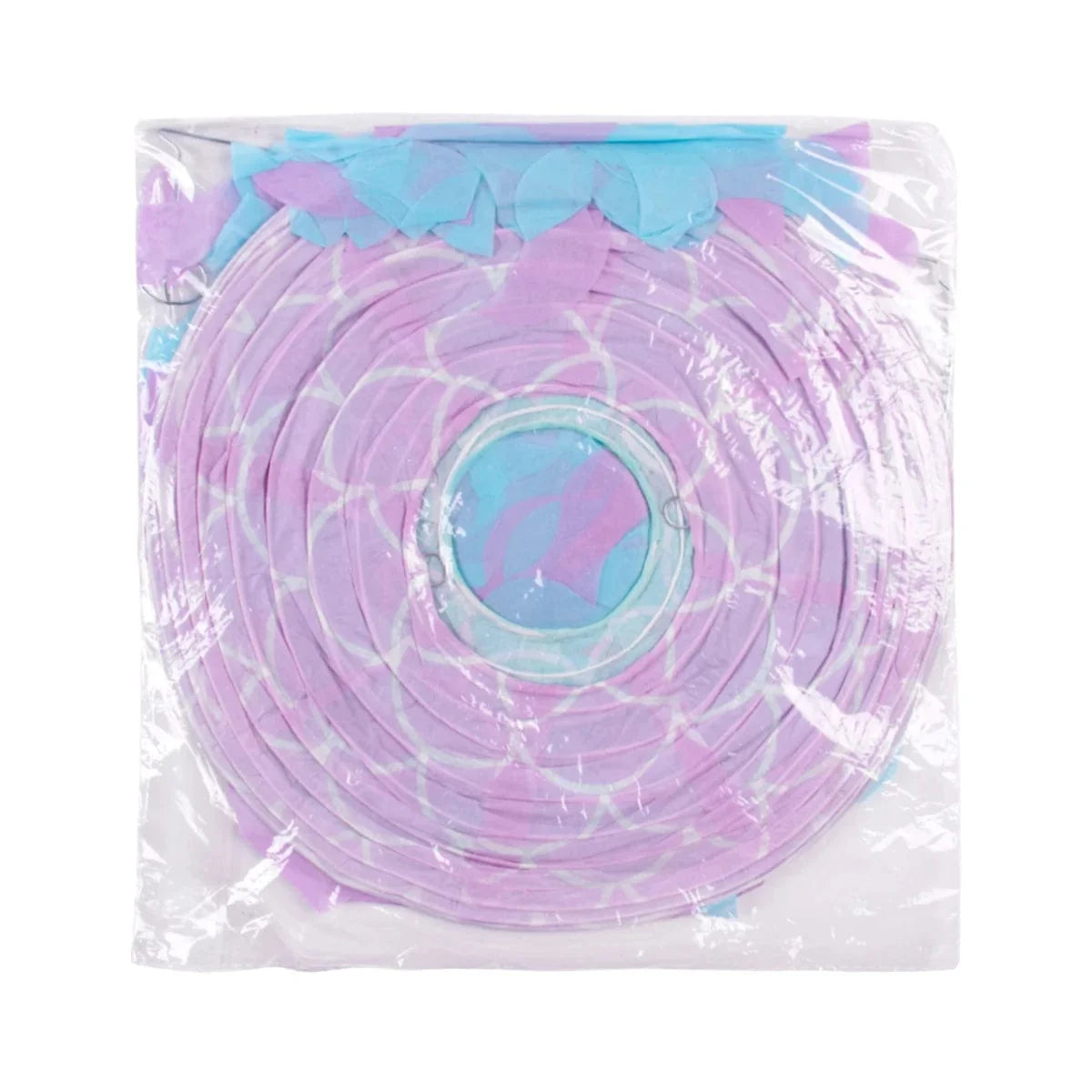 Gradient jellyfish paper lanterns for mermaid-themed ocean birthdays and weddings, hanging ocean decor by WEIGAO.